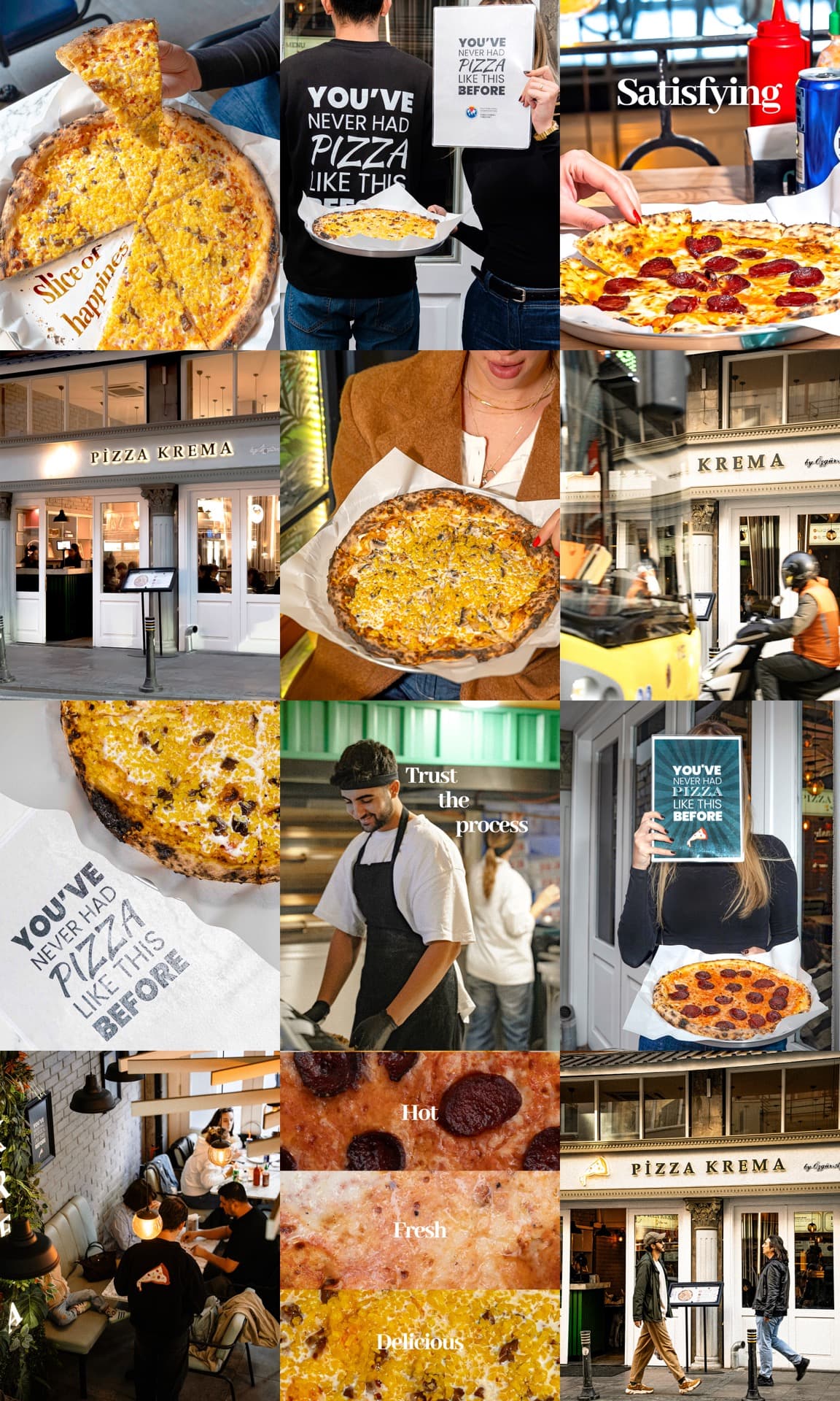 Pizza Krema